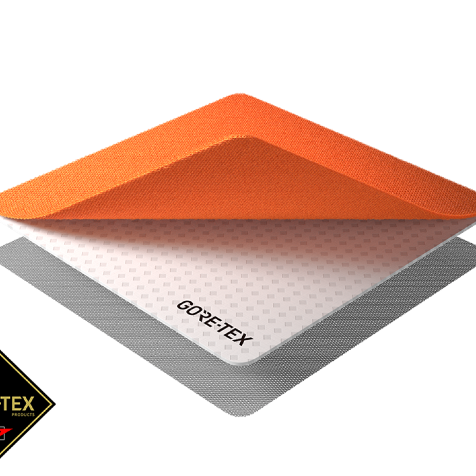hi-vis orange 2-layer GORE-TEX technology