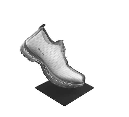 GORE-TEX Surround footwear look inside low cut