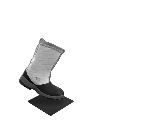 Look inside graphic of GORE-TEX CROSSTECH® lining technology