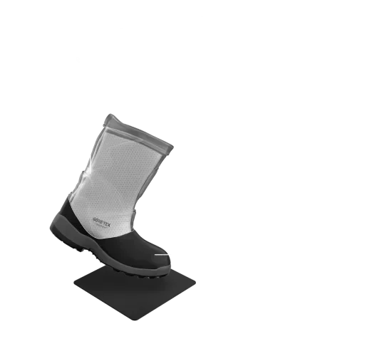 Look inside graphic of GORE-TEX CROSSTECH® lining technology