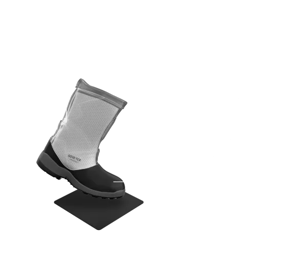 Look inside graphic of GORE-TEX CROSSTECH® lining technology