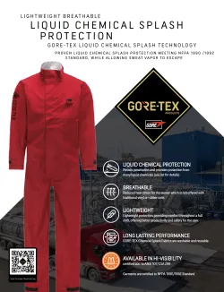 GORE-TEX Liquid Chemical Resistant Workwear | GORE-TEX GORE-TEX Liquid Chemical Resistant Workwear | GORE-TEX